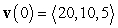 The acceleration vector of a moving particle is . Its initial position is , and its initial velocity is . Find the vector position at time .