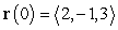<strong>A particle moves so that , , and . The location of the particle at time is:</strong> A) . B) . C) . D) . E) The data are not sufficient to give an answer.
