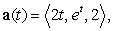 A particle has acceleration initial velocity , and initial position . Decompose into tangential and normal components.