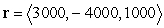 A satellite has initial position and initial velocity (units of kilometers and seconds). Find the equation of the plane containing the satellite's orbit, assuming that the planet is located at the origin.