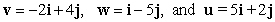 Let . Calculate the following.