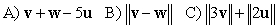 Let . Calculate the following.