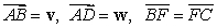 <strong>In the parallelogram , shown in the figure below, the following holds. </strong> A) Write in terms of and . B) Write in terms of and .