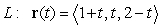 <strong>Let be the line . </strong> A) Find the distance between any point on and the origin as a function of B) Find the point on closest to the origin by minimizing .