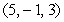 Find an equation of the line that passes through the points and .