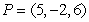 Let and . Find the point on lying three-fifths of the way from to .