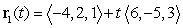 Determine whether the lines and intersect, and if so, find the point of intersection.