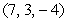 The angle between two intersecting lines is the acute angle between the direction vectors of the lines. Find the angle between the line through the points and and the line through the points and .