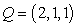 Compute the area of the projection of the parallelogram with vertices , , , and on the xy-plane.