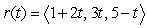 <strong>Which of the following lines is parallel to the plane </strong> A) B) C) D) E)