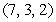 Find an equation of the plane passing through the points and , and parallel to any line with the direction vector .