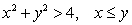 Use cylindrical coordinates to describe the following set given in rectangular coordinates: .