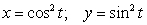 <strong>The right hyperbola is parametrized by which of the following equations?</strong> A) B) C) D) E)