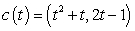 <strong> is a parametrization of which curve?</strong> A) B) C) D) E) None of the above