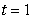 Find the equation of the tangent line to the parametric curve at .