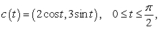 Find the area of the surface generated by revolving the curve about the x-axis.