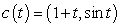 The surface area of the surface generated by revolving a parametric curve about the x-axis for is given by the formula . Compute the area of the surface generated by revolving the curve , about the x-axis.