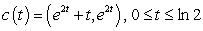 The surface area of the surface generated by revolving a parametric curve about the x-axis for is given by the formula . Compute the area of the surface generated by revolving the curve about the x-axis.