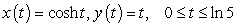 Compute the length of the parametric curve .