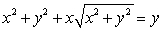 <strong>Match the polar equations with their Cartesian form</strong> A) B) C) D) i) ii) iii) iv)