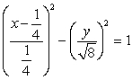 <strong>The equation of in Cartesian coordinates is which of the following?</strong> A) B) C) D) E) none of the above.