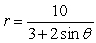 <strong>The Cartesian coordinates of the point on the polar curve closest to the origin are:</strong> A) . B) . C) . D) . E) .