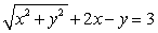 Convert the equation to polar coordinates.