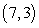 Find the equation for the ellipse with foci at and and eccentricity .