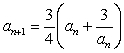 <strong>Let be defined recursively by , . Which of the following statements holds?</strong> A) is decreasing and converging to B) is increasing and unbounded. C) is increasing and converging to 3. D) is not monotonic by converging to 3. E) is decreasing and unbounded.