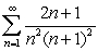 Find the partial sum of the series and determine the sum of the series.