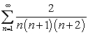 Find the partial sums of the series , and determine its sum.