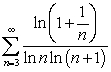 Find the partial sums of the series , and determine the sum of the series if it is convergent.