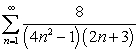Find the partial sums of the series , and determine its sum.