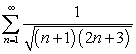 <strong>Determine if the following series converge.</strong> A) B) C)