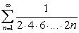 Determine whether the series converges.