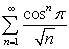 <strong>Determine whether the series is absolutely convergent, conditionally convergent, or divergent.</strong> A) B) C)