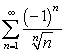 <strong>Determine whether the series is conditionally convergent, absolutely convergent, or divergent.</strong> A) B) C)