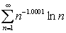 Determine whether the series converges or diverges.