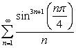 Determine whether the series converges or diverges. If it converges, does it converge conditionally or absolutely?