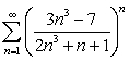 <strong>Use the Root Test to determine if the following series converge.</strong> A) B) C)