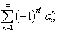 <strong>If , then which of the following holds?</strong> A) The series converges. B) The series converges. C) If converges, then it converges absolutely. D) The sequence of partial sums of is bounded. E) B and D both hold.