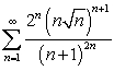Does the series converge or diverge?