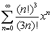 <strong>The radius of convergence of is:</strong> A) . B) . C) . D) . E) .