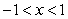 <strong>The values of for which the series converges are:</strong> A) . B) . C) . D) . E) .