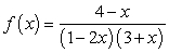 Use the formula for geometric series to expand the function in a power series with center . Determine the values of for which the expansion is valid.