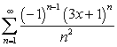 <strong>The values of at which the series converges are:</strong> A) . B) . C) . D) . E) .