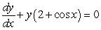<strong>Solve the differential equations using separation of variables.</strong> A) B)