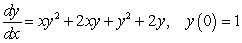 Solve the initial value problem.