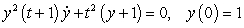 <strong>Consider the initial value problem . </strong> A) Use Euler's method with to approximate the solution at the point . B) Solve the initial value problem and find the exact solution.