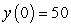 <strong>Consider the logistic equation . The solution with the following initial condition is decreasing to minus infinity at a finite value of :</strong> A) B) C) D) E) none of the above.